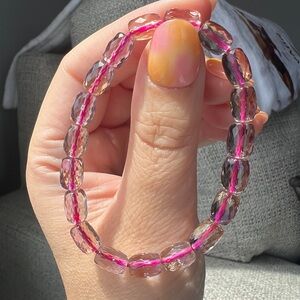 Top quality faceted ametrine